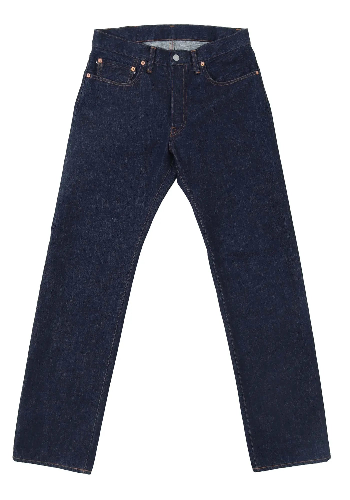 15oz selvedge straight jeans - KOJIMA GENES